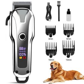 Dog Grooming Kit – Adjustable Dog Trimmer, Washable for Dogs & Cats Trimmer