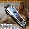 Dog Grooming Kit – Adjustable Dog Trimmer, Washable for Dogs & Cats Trimmer