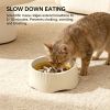 Green dual-purpose slow food bowl, fast/slow food can be freely switched to adapt to different pet eating habits