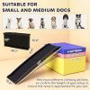 Folding Dog Ramp for Car, 61 Inches Portable Pet Ramp with Non Slip Frosted Surface, Raised Side Rails
