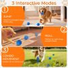 Ultra-Durable Chew-Proof Dog Ball - Smart Motion-Activated Jumping Toy with 3 Play Modes