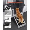 Stainless Steel Dog Washing Station, 62 inch Pet Grooming Tub w/ Ramp, PE Water Filter Board