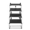 Dog Stair for Cars, Wide 4-step Dog Car Steps, Folding Dog Car Ramp with Nonslip Surface, Portable Pet Steps Lightweight Aluminum for Car